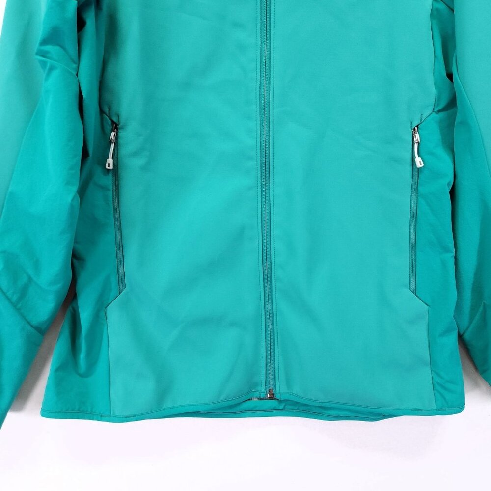 Patagonia Polartec Softshell Hoody Jacket Windbloc Grid Fleece Lined Medium - Picture 11 of 14
